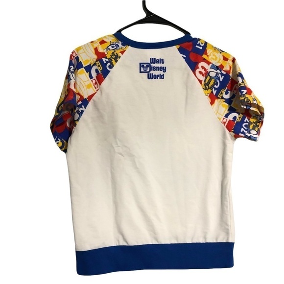 Walt Disney World raglan sweatshirt mickey minnie pluto donald shirt 50 years - Picture 2 of 8